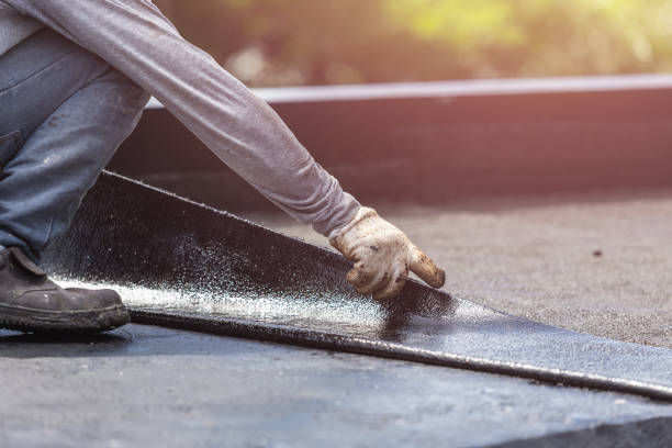Professional Crawl Space Encapsulation technician working in Marlton, NJ